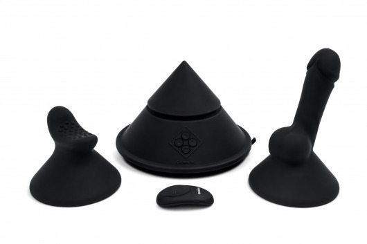 Конусный вибромассажер Cowgirl Cone с 2 насадками - CowGirl - купить с доставкой в Камышине