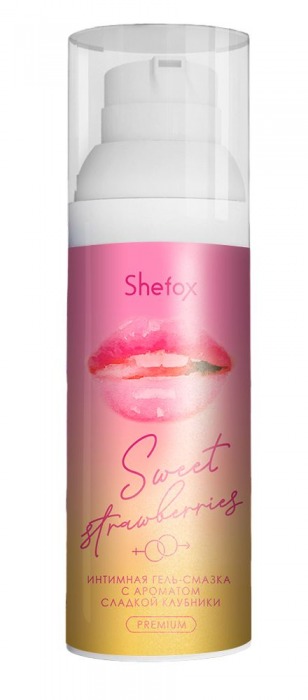 Интимная гель-смазка Shefox Premium «Сладкая клубника» - 50 мл. - Shefox - купить с доставкой в Камышине