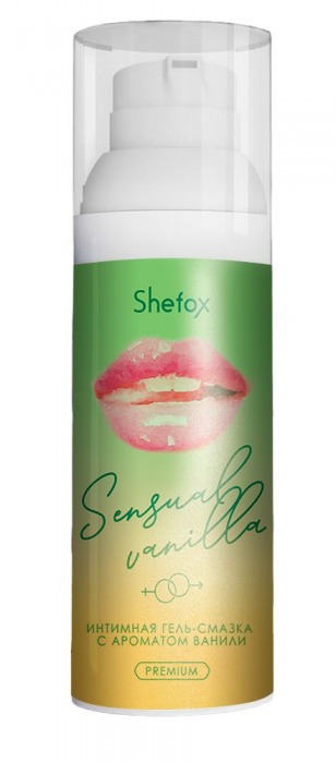 Интимная гель-смазка Shefox Premium «Чувственная ваниль» - 50 мл. - Shefox - купить с доставкой в Камышине