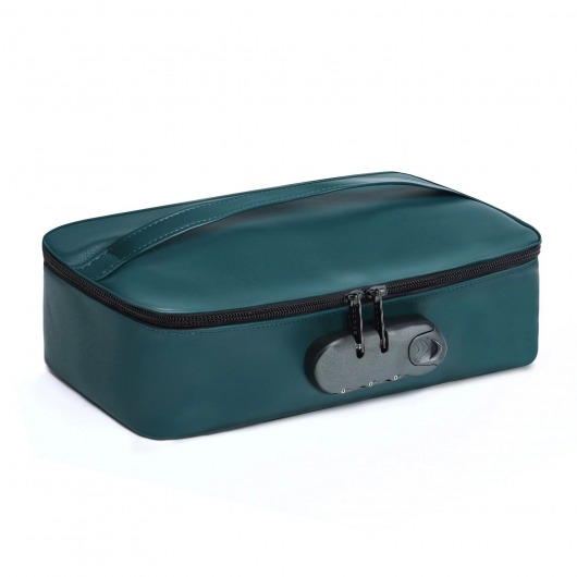 Зеленая сумочка для хранения игрушек Discreet Box - Dorcel - купить с доставкой в Камышине
