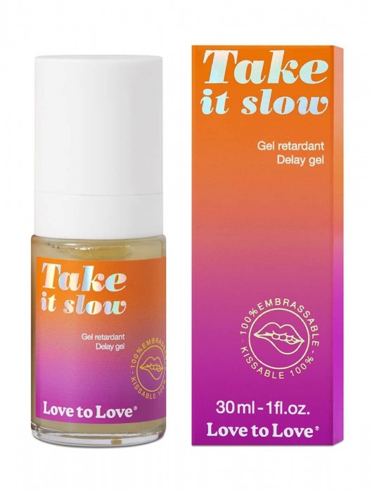 Пролонгирующий гель для мужчин Take It Slow - 30 мл. - Love to Love - купить с доставкой в Камышине