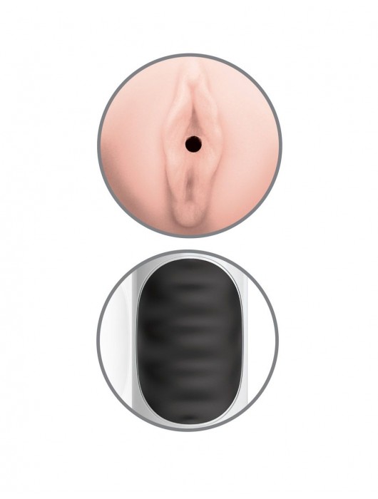 Мастурбатор-вагина Extreme Toyz Mega Grip Vibrating Stroker Mouth - Pipedream - в Камышине купить с доставкой