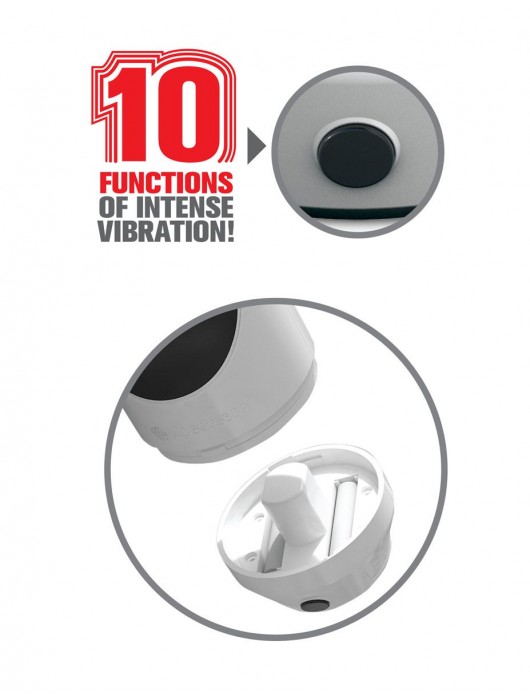 Мастурбатор-вагина Extreme Toyz Mega Grip Vibrating Stroker Mouth - Pipedream - в Камышине купить с доставкой