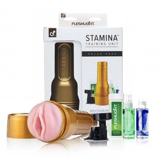 Набор для мастурбации Fleshlight Stamina Training Unit - Fleshlight - в Камышине купить с доставкой