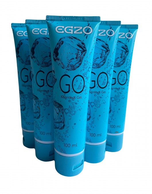 Набор из 5 пролонгирующих лубрикантов на водной основе Egzo Go (по 100 мл.) - EGZO - купить с доставкой в Камышине