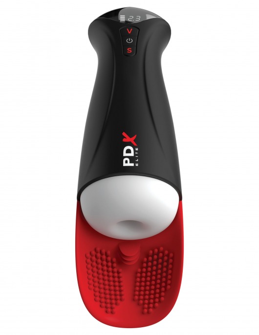 Мастурбатор в колбе с вибрацией Fuck-O-Matic Pro XL - Pipedream - в Камышине купить с доставкой