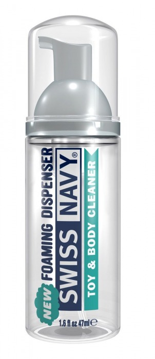 Очищающая пенка для игрушек и тела Toy   Body Cleaner Foamer - 47 мл. - Swiss navy - купить с доставкой в Камышине