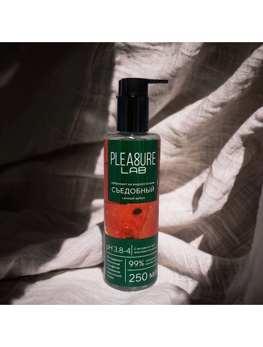 Лубрикант на водной основе Pleasure Lab с ароматом арбуза - 250 мл. - Pleasure Lab - купить с доставкой в Камышине