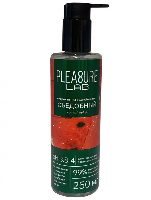 Лубрикант на водной основе Pleasure Lab с ароматом арбуза - 250 мл. - Pleasure Lab - купить с доставкой в Камышине