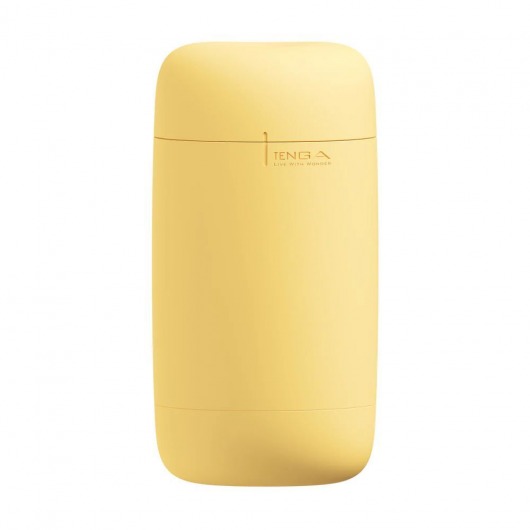 Желтый мастурбатор Tenga Puffy - Tenga - в Камышине купить с доставкой