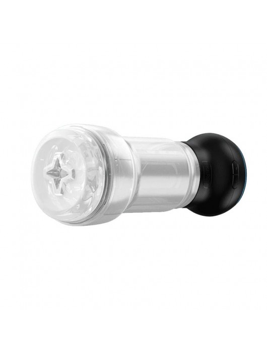 Набор PowerBlow   Feel Pocket Stroker Crystal: мастурбатор и интерактивная насадка - Kiiroo - в Камышине купить с доставкой