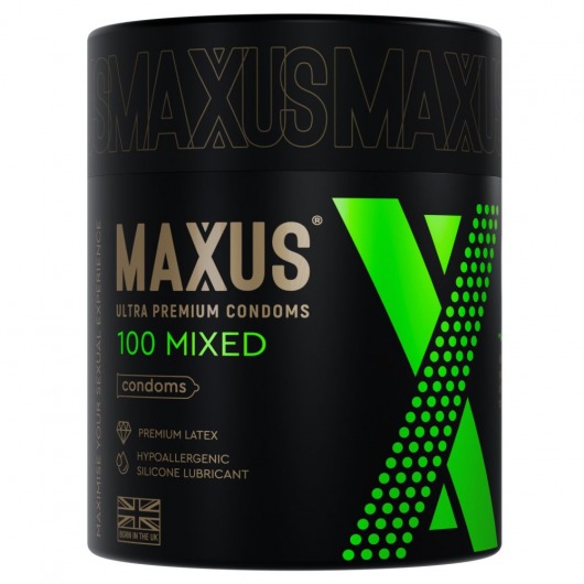 Презервативы MAXUS Mixed - 100 шт. - Maxus - купить с доставкой в Камышине
