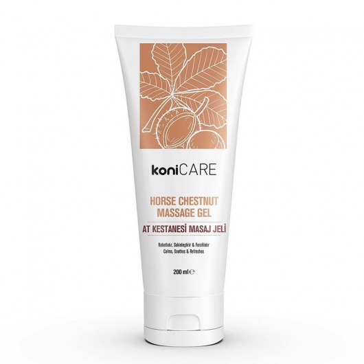 Расслабляющий массажный гель Konicare Horse Chestnut Massage Gel - 200 мл. - KoniCARE - купить с доставкой в Камышине