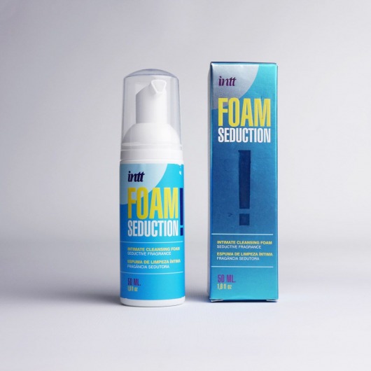 Очищающая пенка для тела Foam Seduction - 50 мл. - INTT - купить с доставкой в Камышине