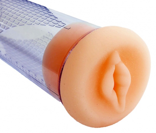 Телесный уплотнитель для вакуумной помпы в виде вагины - Boys of Toys - в Камышине купить с доставкой