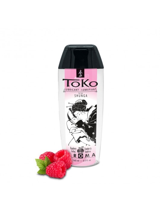 Интимная смазка TOKO Aroma Raspberry Feeling с ароматом малины - 165 мл. - Shunga - купить с доставкой в Камышине