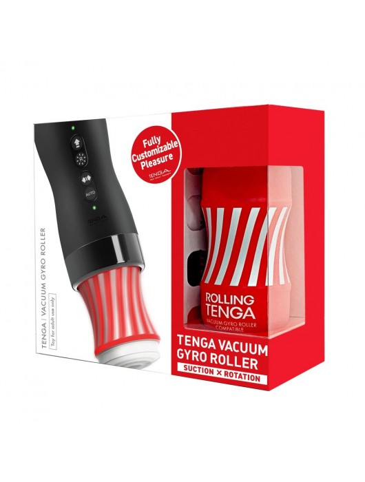 Набор Tenga Vacuum Gyro Roller 3s: мастурбатор и устройство для вращения и создания вакуума - Tenga - в Камышине купить с доставкой