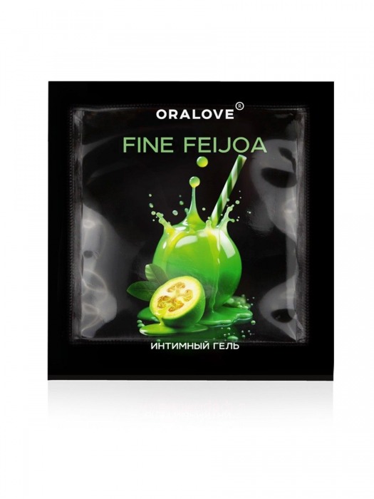 Саше съедобной оральной смазки OraLove с ароматом фейхоа - 3 гр. - Биоритм - купить с доставкой в Камышине