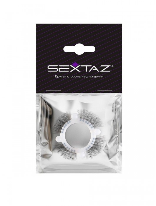 Эластичное кольцо с «ресничками» и 4 шариками - Sextaz - в Камышине купить с доставкой