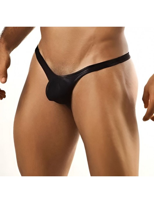 Черные сексуальные трусы-стринги - Romeo Rossi купить с доставкой