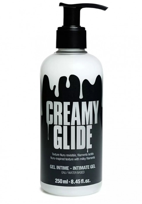 Лубрикант на водной основе Creamy Glide с консистенцией спермы - 250 мл. - Strap-on-me - купить с доставкой в Камышине