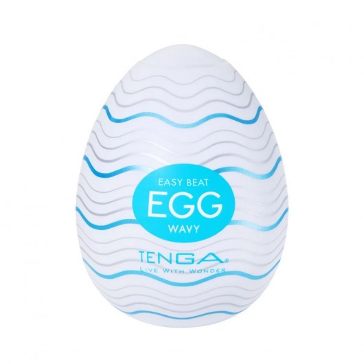 Мастурбатор-яйцо Tenga Egg Wavy - Tenga - в Камышине купить с доставкой