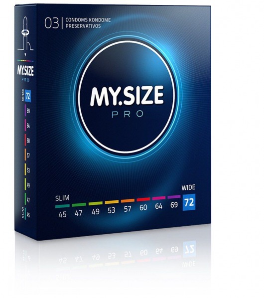 Презервативы MY.SIZE размер 72 - 3 шт. - My.Size - купить с доставкой в Камышине