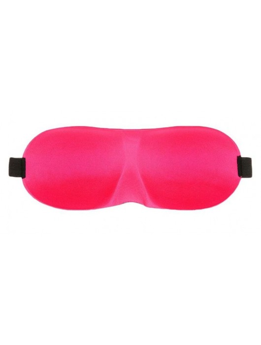 Розовая глухая маска на резинке - Sitabella - купить с доставкой в Камышине