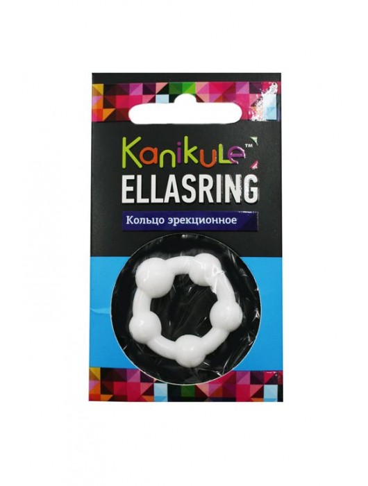 Цветное эрекционное кольцо с шариками Ellasring - Sitabella - в Камышине купить с доставкой