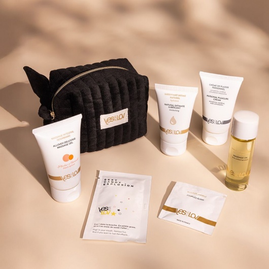 Набор YESforLOV La Trousse Enchantée в черной косметичке - YESforLOV - купить с доставкой в Камышине