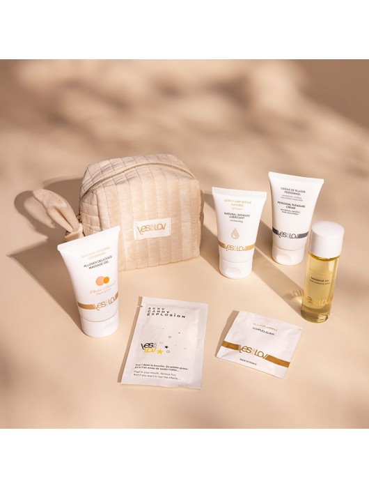 Набор YESforLOV La Trousse Enchantée в бежевой косметичке - YESforLOV - купить с доставкой в Камышине