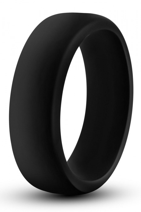 Черное эрекционное кольцо Silicone Go Pro Cock Ring - Blush Novelties - в Камышине купить с доставкой