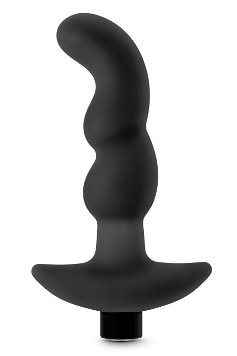 Черный вибромассажер простаты Prostate Massager 03 - 15,2 см. - Blush Novelties - в Камышине купить с доставкой