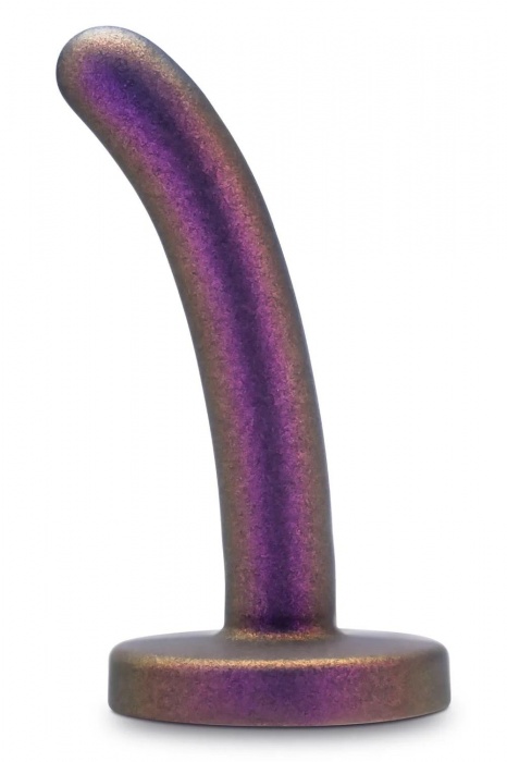 Фиолетовая насадка с гладкой поверхностью Surrender 4.75 Inch Beginner Pegging Dildo - 12 см. - Blush Novelties - купить с доставкой в Камышине