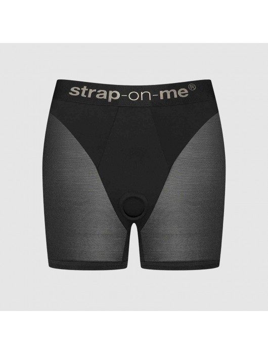 Трусики-шорты для фиксации насадок Strap-on-me Harness Lingerie Halo - size S - Strap-on-me - купить с доставкой в Камышине