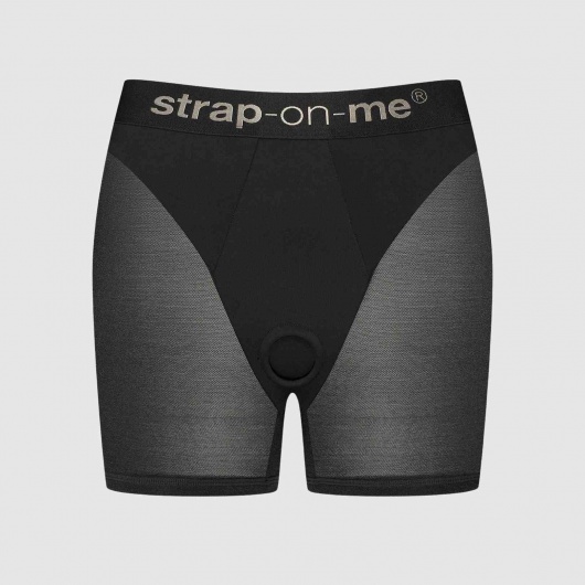 Трусики-шорты для фиксации насадок Strap-on-me Harness Lingerie Halo - size XL - Strap-on-me - купить с доставкой в Камышине