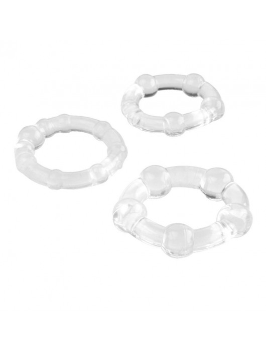 Набор из 3 эрекционных прозрачных колец - Boys of Toys - в Камышине купить с доставкой