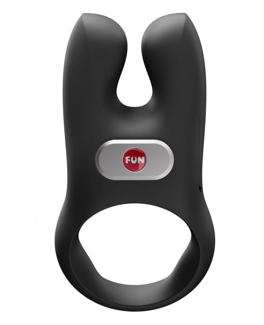 Черное эрекционное виброкольцо Nos - Fun Factory - в Камышине купить с доставкой