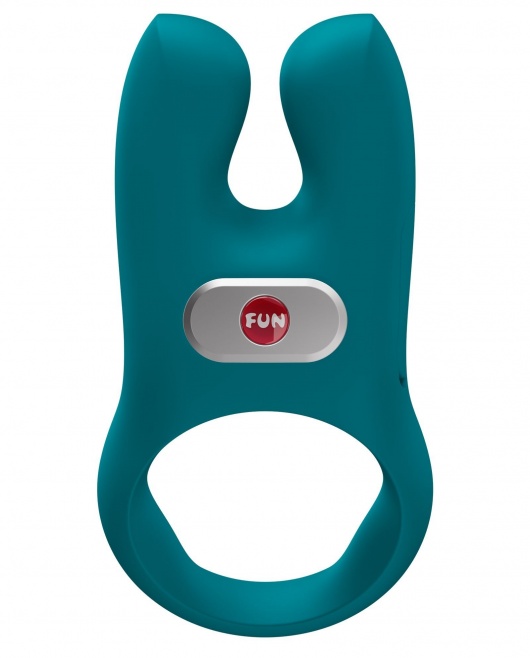 Зеленое эрекционное виброкольцо Nos - Fun Factory - в Камышине купить с доставкой