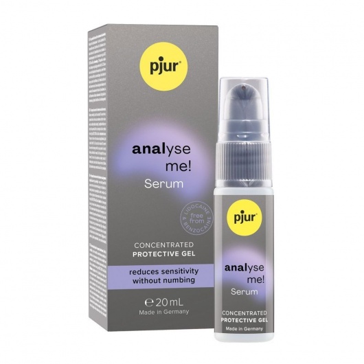 Расслабляющая анальная сыворотка pjur Analyse Me Serum - 20 мл. - Pjur - купить с доставкой в Камышине