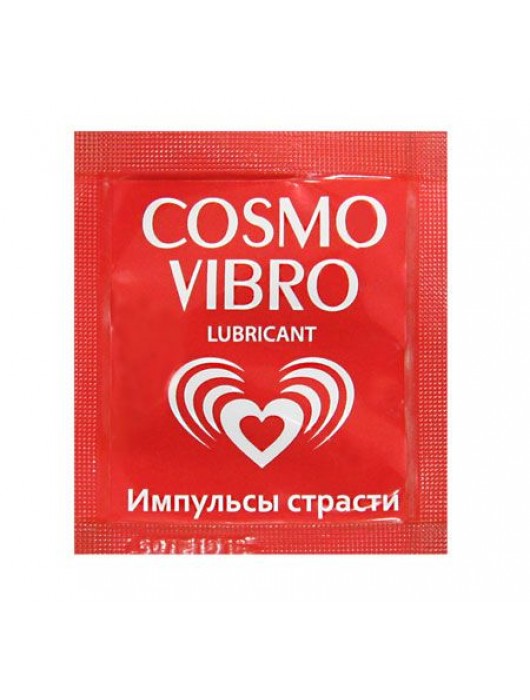 Пробник женского стимулирующего лубриканта на силиконовой основе Cosmo Vibro - 3 гр. - Биоритм - купить с доставкой в Камышине