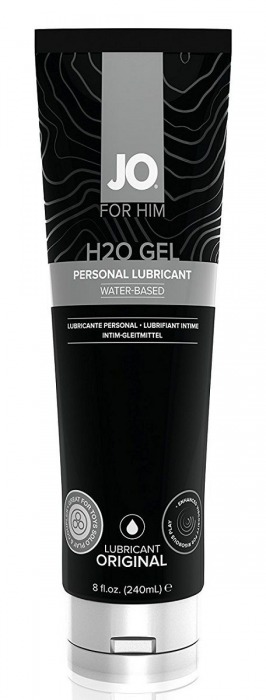 Лубрикант-гель для мужчин JO H2O GEL ORIGINAL - 240 мл. - System JO - купить с доставкой в Камышине