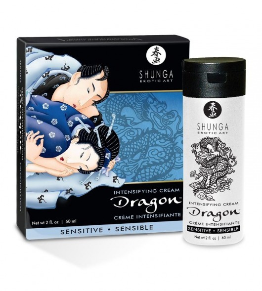 Интимный мужской крем SHUNGA DRAGON SENSITIVE - 60 мл. - Shunga - купить с доставкой в Камышине