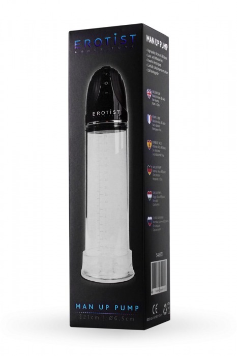 Автоматическая вакуумная помпа Man up pump - Erotist Adult Toys - в Камышине купить с доставкой