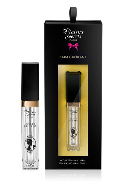 Стимулирующий блеск для губ Baiser Brulant Gloss Plaisirs Secrets - 7 мл. - Plaisir Secret - купить с доставкой в Камышине