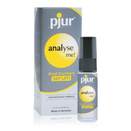 Анальный спрей pjur ANALYSE ME Serum - 20 мл. - Pjur - купить с доставкой в Камышине
