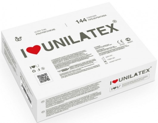 Ультратонкие презервативы Unilatex Ultra Thin - 144 шт. - Unilatex - купить с доставкой в Камышине