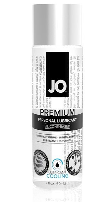 Охлаждающий лубрикант на силиконовой основе JO Personal Premium Lubricant Cooling - 60 мл. - System JO - купить с доставкой в Камышине