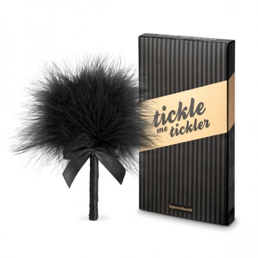 Пуховка для эротических игр Tickle Me Tickler - Bijoux Indiscrets - купить с доставкой в Камышине