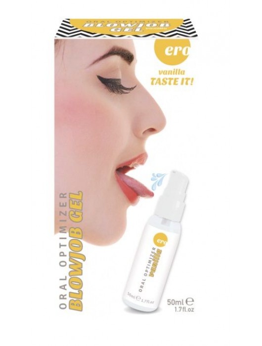 Увлажняющий гель для орального секса с ароматом ванили - 50 мл. - Ero - купить с доставкой в Камышине